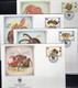 Dokumentation 1993 WWF-Set 156 British Indian Ocean 132/5 4x FDC 15€ Krabben Naturschutz Fauna Wildlife Covers Of Nature - Territoire Britannique De L'Océan Indien