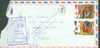 1991 ENVELOPPE MANCHESTER TO BANGKOK  - ADDRESS CANCELLATION AND THAI BOX STAMP - Zonder Classificatie