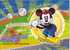 Baseball - Mickey Mouse Playing Baseball, China Prepaid Card - Honkbal