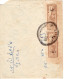 Jerusalem Interim Period Commercial Cover Egg Shape Postmark On Overprinted "Doar" JNF Stamps  1948 - Covers & Documents