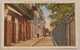 USA -  St Anthony's Alley, New Orleans, Louisiana LA - Vintage Unused Linen Postcard - New Orleans