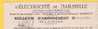 - Bulletin D'Abonnement -  Electricité De Marseille - Pour 4 Lampes De 160 Watts, Du 13 Oct 1934, Très Bon état. - Electricity & Gas