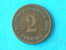 1874 E - 2 PFENNIG / KM 2 ( For Grade, Please See Photo ) ! - 2 Pfennig