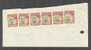 Southern Rhodesia Salisbury 4th Of July 1966 REVENUE 6-Stripe On Policy Document (2 Scans) - Rhodesia Del Sud (...-1964)