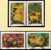 Delcampe - Dokumentation 1984 WWF-Set 12 Bhutan 840/3 O 5€ Gold-Langur Affe Naturschutz  Affen 1984 Wild-life Langur Stamps Of Asia - Bhutan