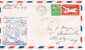 Carta ,entero Postal, Aerea, CAMBRIDGE 1949, First Flight ( Usa) Cover, Lettre, Letter - Covers & Documents