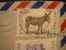 Bulgaria Asno Burro Ane Donkey Stamp Cover Sobre Enveloppe To USA - Anes
