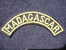 TITRE EPAULE MARINE FRANCE  : MADAGASCAR - Uniform