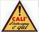 Locandina Pubblicitaria - "CALI' Il Vostro Cognac è Qui" 1948 (alcolici) - Paperboard Signs