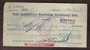 163546 Bank Cheque, The American Express Company Inc. Karachi Pakistan, 2annas Revenue Stamps On Back Side, 1969 - Bank & Insurance