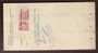 163578 Bank Cheque, The American Express Company Inc. Karachi Pakistan, 2annas Revenue Stamps On Back Side, 1969 - Bank & Insurance