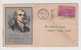 United States FDC 1937, Constitution, Lyndoville, James Madison, Famous People - 1851-1940