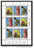 INTERESTING COLLECTION OF STAMPS OF ISRAEL - 4 SHEETS MINT CONDITION – IDEA - Verzamelingen (in Albums)