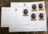 VATICAN 2007 - SERIES OF 5 OFFICIAL POSTCARD ISSUED BY VATICAN POSTAL SERVICE - Unused Stamps