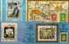 Briefmarken-Ausstellungen Kuba 6 Block O 20€ Kosmos, Gemälde, Blume, Stamp On Stamp - Collections (en Albums)