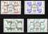 WWF 1991 Haustiere In Europa Bulgarien 3881/4,3885,3923/7,10x ZD+4-Block O 40€ Satz I-III Henne Ziege Pferd Set BULGARIA - Usati