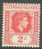 Leeward Isl. 1938 Georg VI 4 Stamps 2d, 2d, 1 1/2d, 1Sh MH" - Leeward  Islands