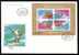 ROMANIA FDC 2x Covers Olympic Games Seoul 1988, Blocks Medals. - Summer 1988: Seoul