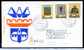 SAN MARINO 1968 Coat Of Arms   On Venetia   FDC With Rome Arrival Cancellation - Covers