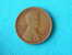 1917 D - ONE CENT - Wheat Ears / KM 132 ( Uncleaned Coin - For Grade, Please See Photo ) ! - 1909-1958: Lincoln, Wheat Ears Reverse