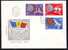 Romania FDC 2 COVERS, Olympic Games Montreal 1976 FULL SET Medals. - Verano 1976: Montréal