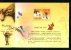 Folder Gold Foil 2009 Chinese New Year Zodiac Stamp S/s - Ox Cow Cattle Bird (Tainan + Stamps) Unusual - Koeien