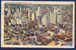 AERIAL VIEW OF DOWNTOWN DETROIT,OLD PC 1938 - Altri & Non Classificati