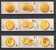 Romania 2006  / Romanian Old Gold Coins / 6 Val With 2 Labels Each - Monete