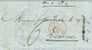 Carta Precurseur GAND  (Belgica) 1850 A London - 1830-1849 (Unabhängiges Belgien)
