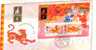 CHRISTMAS ISLAND FDC CHINESE ZODIAC YEAR OF TIGER  SET OF 2 STAMPS ON M/S DATED 05-01-1998 CTO SYDNEY READ DESCRIPTION!! - Christmaseiland