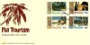 FIJI ISLANDS FDC TOURISM LANDSCAPES SUNSET SET OF 4 STAMPS DATED 18-08-1980 CTO SG? READ DESCRIPTION !! - Fiji (1970-...)