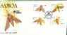 WESTERN SAMOA FDC PHILA NIPPON'91 MOTHS INSECT SET OF 4 STAMPS DATED 16-11-1991 CTO SG? READ DESCRIPTION !! - Samoa