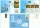 United Nations Switzerland 11 Postcards  Blue Card Europe - FDC