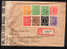 C514 German Mail  1946 ( Censored- Numeral & Russian Bear Stamps ) - Other & Unclassified