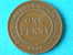 1919 ( Dot Below ) - ONE PENNY / KM 23 ( For Grade, Please See Photo ) !! - Penny