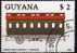 Historische Loks Und Wagen GUYANA 2475+ Block 33 O 10€ Eisenbahn Waggon Hernalser Schlafwagen - Altri (Terra)