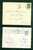 Lot De 11 Documents Affranchis Par Type Iris - TAB67 - 1939-44 Iris