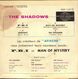 EP 45 RPM (7")  The Shadows  "  F.B.I  " - Instrumentaal