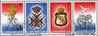 40 Jahre Waffenstillstand 1945 Luxemburg 1127/0+ Block 14 O 7€ Taube Orden Kriegs-Verdienstkreuz M/s Sheet Bf Luxembourg - Used Stamps