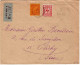 RARE : LETTRE RECOMMANDEE De NOUMEA Pour CLICHY - 1921 - Storia Postale