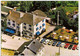 HERBEUMONT-HOTEL LE BRAVY-propriétaire JOB-CHARLIER-AUTOMOBILES-carton Dépliant Multivues - Herbeumont