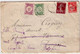 1937 - Lettre Pour Paris - Suivi D'adresse En Belgique Et Taxée 1F10c - - Briefe U. Dokumente