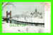 HARTFORD, CT - SOLDIER'S AND SAILOR'S MEMORIAL ARCH AND CAPITOL IN WINTER - SOUVENIR POST CARD CO -  UNDIVIDED BACK - - Hartford