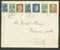 ESTONIA 1942 COVER MIXED STAMPS USSR , DEUTSCHES REICH, OSTLAND , KOLGA-JAANI 16 IV 1942 - Covers & Documents