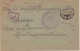 1915 - OFFICIER RUSSE PRISONNIER DE GUERRE 14/18 En ALLEMAGNE (GÜTERSLOH) Pour Le Comité D'AIDE De COPENHAGUE (DANEMARK) - Cartas & Documentos