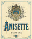 Superbe étiquette (label) Authentique  ANISETTE Surfine. Anis. Beau Blason. Dorée Et "glacée" - Autres & Non Classés