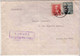 ESPAGNE - 1939 -  LETTRE De BURGOS Pour PARIS (FRANCE) - CENSURE DE BURGOS - Marques De Censures Nationalistes