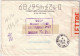 1984 - CONTROLE ADMISSION Des DOUANES - LETTRE RECOMMANDEE De MOSCOU (URSS) Pour BOURG (AIN) ADMIS Par La DOUANE De LYON - Covers & Documents
