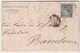 ESPAGNE - 1866 - LETTRE De ZARAGOZA Pour BARCELONA - ISABELLE II - Cartas & Documentos