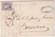 ESPAGNE - 1871 - LETTRE De REUS  Pour BARCELONA - REGENCE - Brieven En Documenten